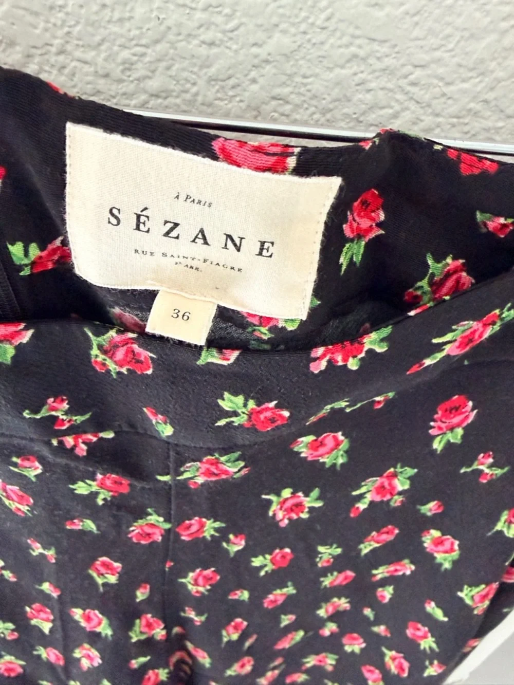 Sézane Orlane skirt in Cadix print - Picture 5 of 6